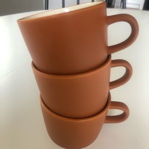 Terra-cotta Stoneware Mugs
